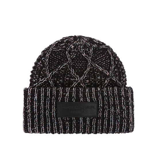 Kurt Geiger London  Cable Knit Beanie Hat