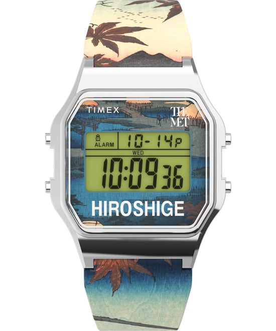 Timex The Met X Hiroshige Unisex Horloge Multi TW2W25300 - Image 1
