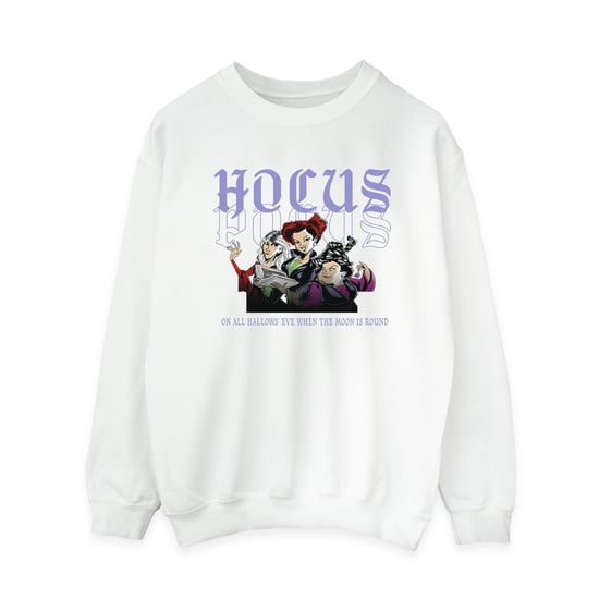 Disney Womens/Ladies Hocus Pocus Hallows Eve Sweatshirt (White)