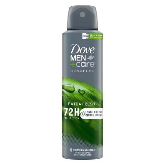 Dove Men+Care Antiperspirant Deodorant 72H Protection Extra Fresh 150 ml, 6 Pack