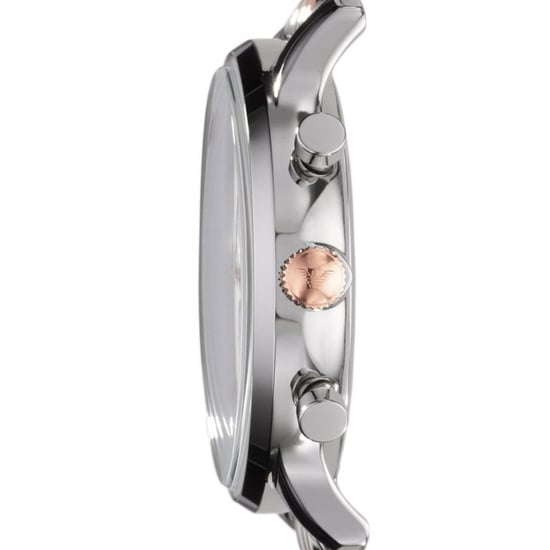 Emporio Armani AR0399 Tweekleurig herenhorloge met chronograaf - Image 4