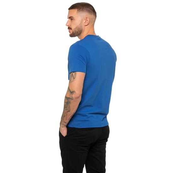 Enzo | Mens Crew Neck T-Shirt - Blue