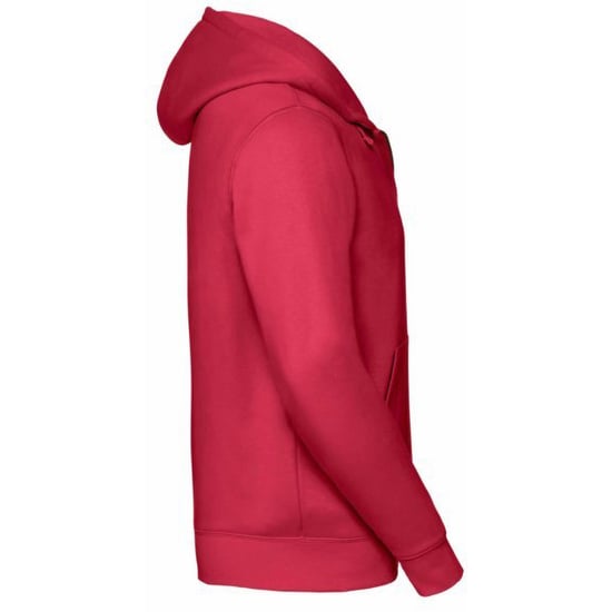 Russell Heren Authentieke Sweatshirt met volledige ritssluiting / Hoodie (Klassiek rood) - Image 3