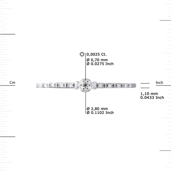 DIADEMA - Ring - Diamonds - White Gold
