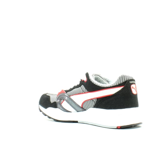 Puma Trinomic XT 1 Plus Black Lace Up Mens Trainers Running Shoes 355867 05