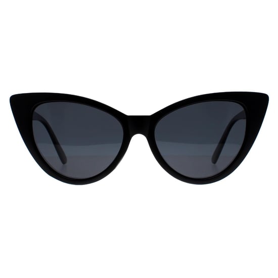 Montana Cat Eye Womens Matte Black Grey Polarized MP71