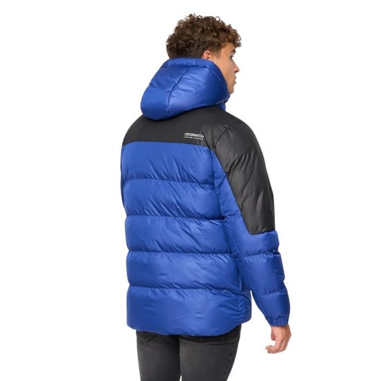 Crosshatch Heren Camptor jas met panelen (Blauw) - Image 2