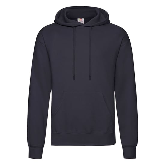 Fruit of the Loom Volwassenen Unisex klassiek sweatshirt met capuchon (Deep Navy) - Image 1