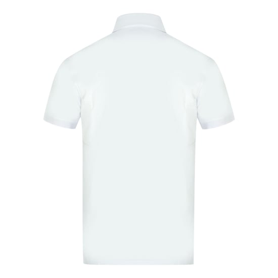 Aquascutum Aldis Brand London Logo White Polo Shirt - Image 2