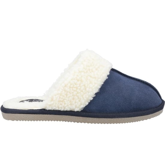 Hush Puppies Dames/dames Arianna Suède Slippers (Marine) - Image 3