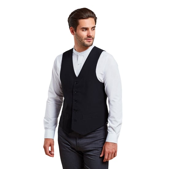 Premier Heren gevoerde bodywarmer (Zwart) - Image 2