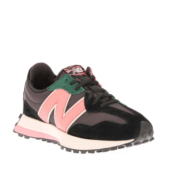 Heren New Balance 327 Sportschoenen in zwart roze - Image 2