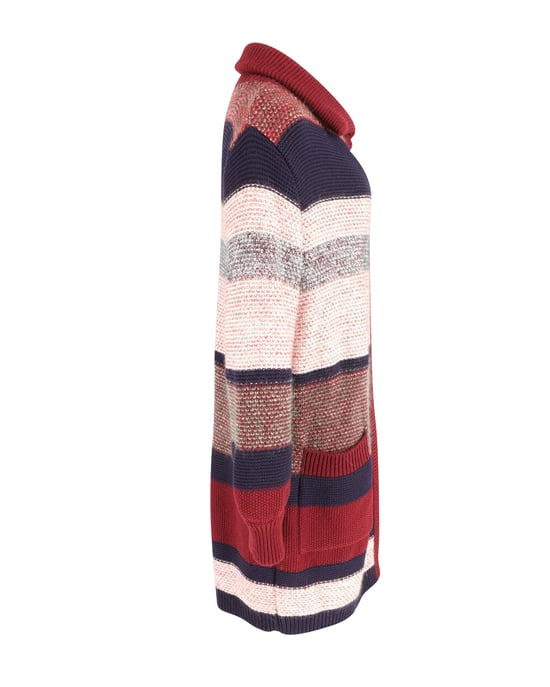 Chloé Gestreepte Cardigan in Multicolor Mohair - Image 2