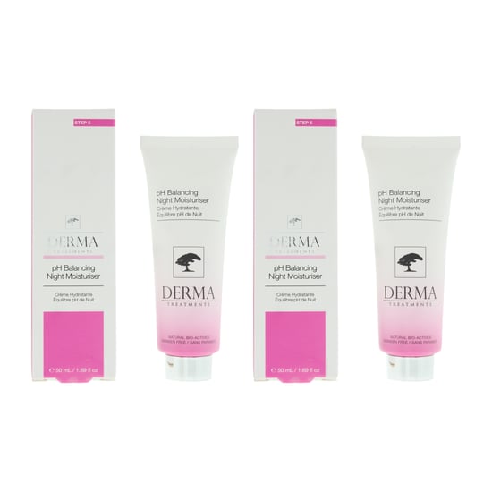 Derma Treatments Ph Balancing Night Moisturiser 50ml x2