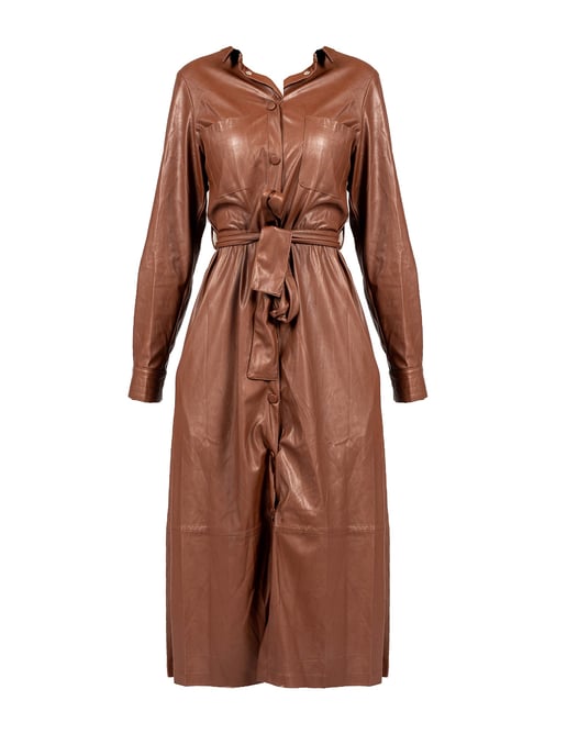 Pinko jurk Maris Vrouw bruin - Image 1