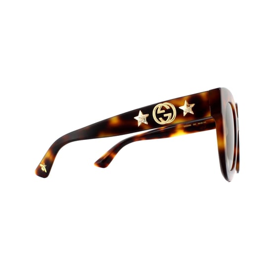 Gucci Sunglasses GG0208S 003 Havana Brown Gradient