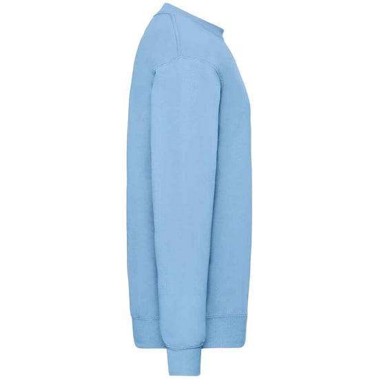 Fruit of the Loom Heren Klassiek 80/20 Ingezet Sweatshirt (Hemelsblauw) - Image 3