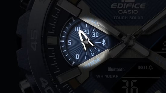 Casio Edifice Sospensione Heren Blauwe Horloge ECB-2000CB-2AEF - Image 2