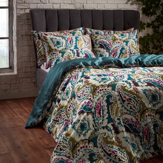 EW by Edinburgh Weavers Aretha Premium Katoenen Sateen Dekbedovertrekset - Image 4