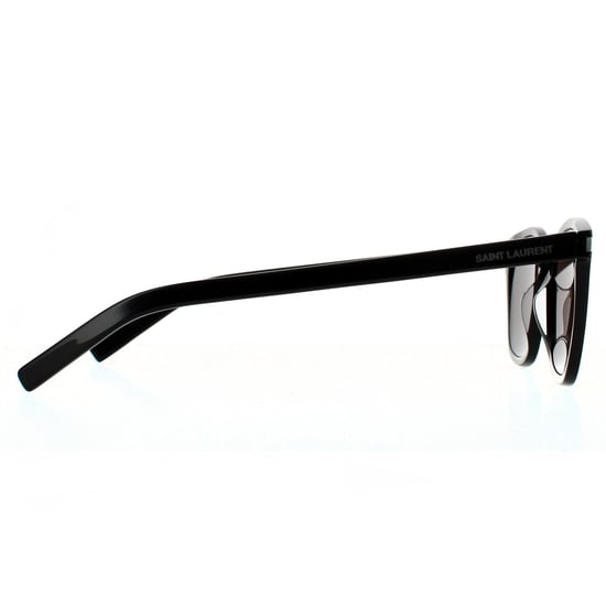 Saint Laurent Square Unisex Black Grey Sunglasses