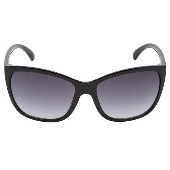 Calvin Klein Dark Grey Gradient Lens Black Sunglasses