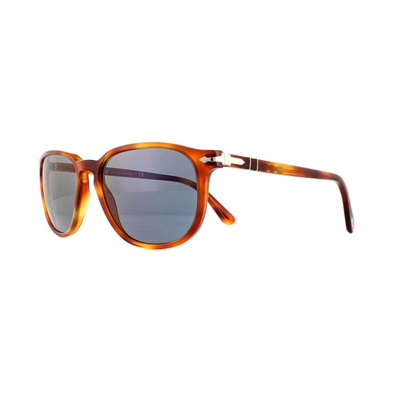 Persol Rechte Mannen Terra Di Siena Lichtblauwe Zonnebril - Image 2