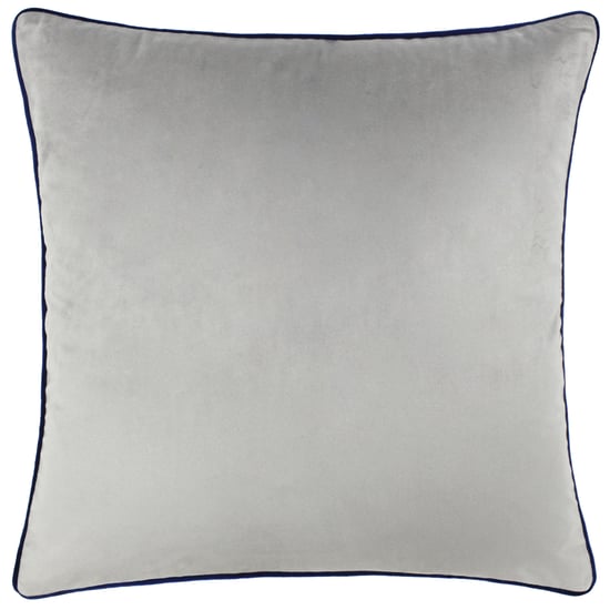 Paoletti Meridian Piped Velvet Cushion Cover