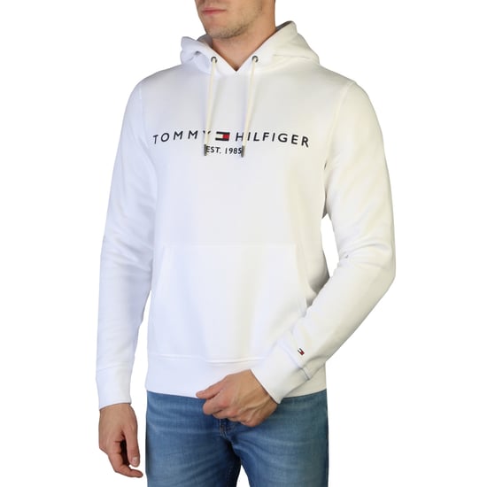 Tommy Hilfiger Hoodies Logo Hoodie Wit - Image 1