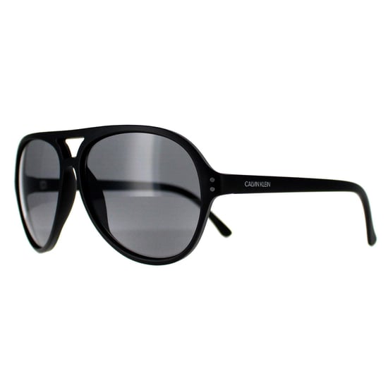 Calvin Klein Aviator Mens Matte Black Grey CK19532S