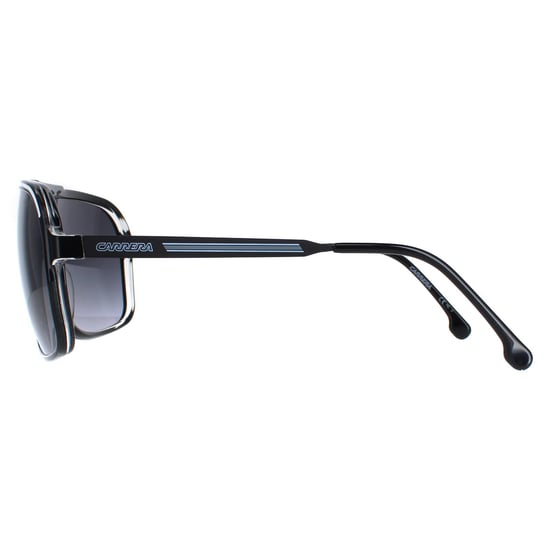 Carrera Aviator Mens Black and White Grey Gradient Grand Prix 3
