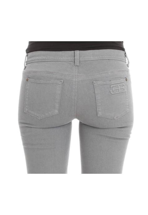 Ermanno Scervino Dames Blauwe Katoenmix Slim Fit Bootcut Jeans - Image 6
