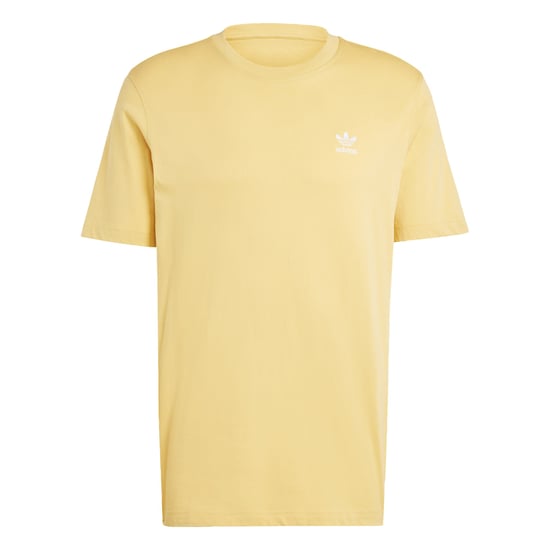 Men's adidas Originals Trefoil Essentials T-Shirt in Oatmeal - Image 3