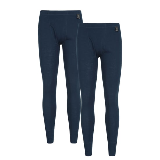 Mountain Warehouse Heren Merino Wol Base Layer Onderbroek (Set van 2) (Marine) - Image 1