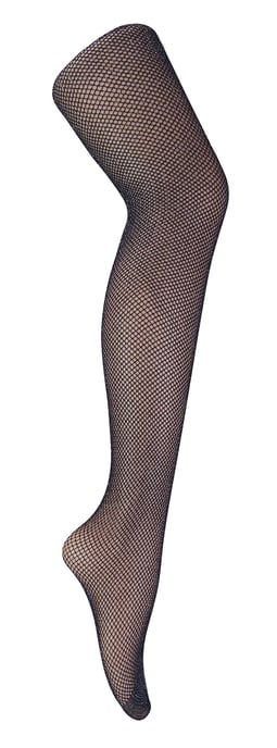 Visnet panty met hoge taille voor dames met glitter - Zilver - Image 1