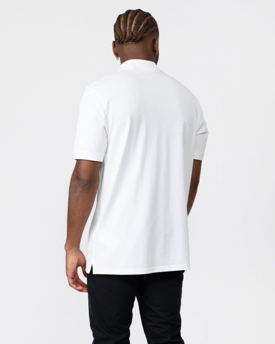 Lyle & Scott tonaal Eagle wit poloshirt - Image 4