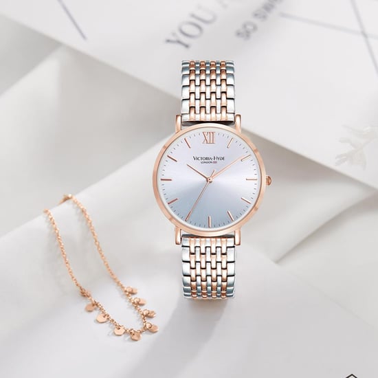 Victoria Hyde Primrose Horloges Classic Bicolor Rose Goud Zilver - Image 2
