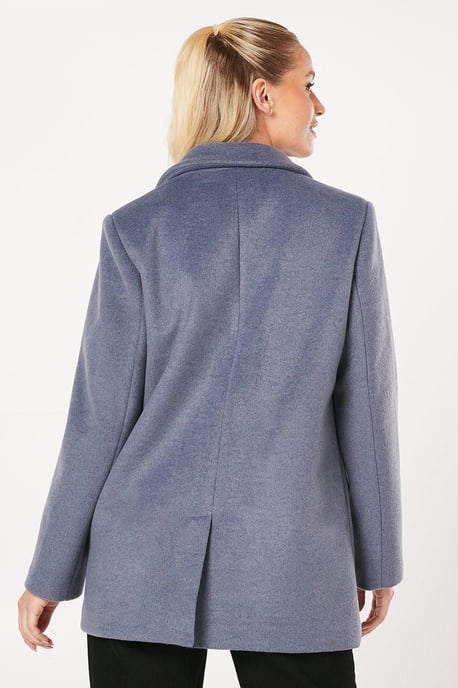 Brushed Wool Blazer Coat - Image 3