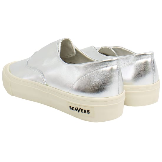 Seavees Sunset Strip Dames Zilveren Schoenen - Image 3