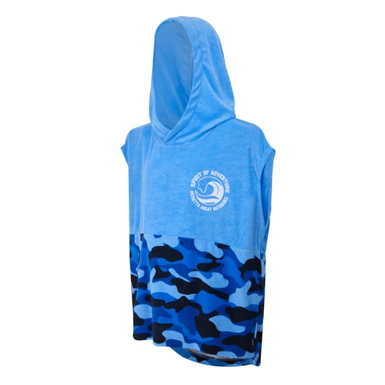 Regatta Kinder/Kids II Camo Handdoek met capuchon (Elysium Blauw) - Image 3