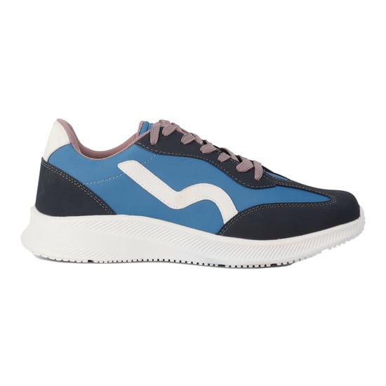 Regatta Womens/Ladies Marine Retro Trainers (Coronet Blue/Toadstool)