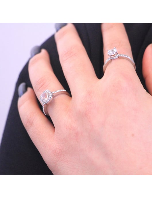 Elise ring - Oostenrijks kristal - Image 2