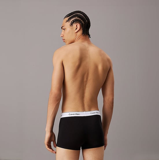 Calvin Klein MODERN COTTON STRETCH Heren 3-Pack Boxers Zwart - Image 3
