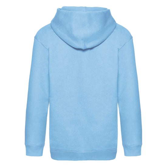 Fruit Of The Loom Kinder Unisex Premium 70/30 Sweatshirt met Capuchon / Hoodie (Hemel Blauw) - Image 2