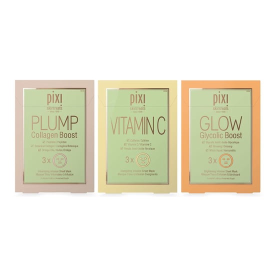 Pixi Skintreats Vitamin C Energising Infusion Sheet Mask - 3 Pack