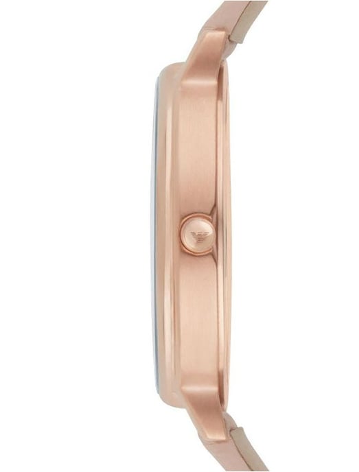 Emporio Armani Kappa Dames Horloge Beige AR2510 - Image 2