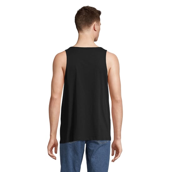 SOLS Unisex Adult Crusader Organic Cotton Tank Top (Diep zwart) - Image 2