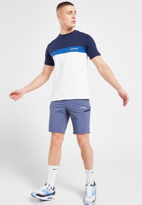 Berghaus Heren Triple Drop Color Block T-shirt - Image 4