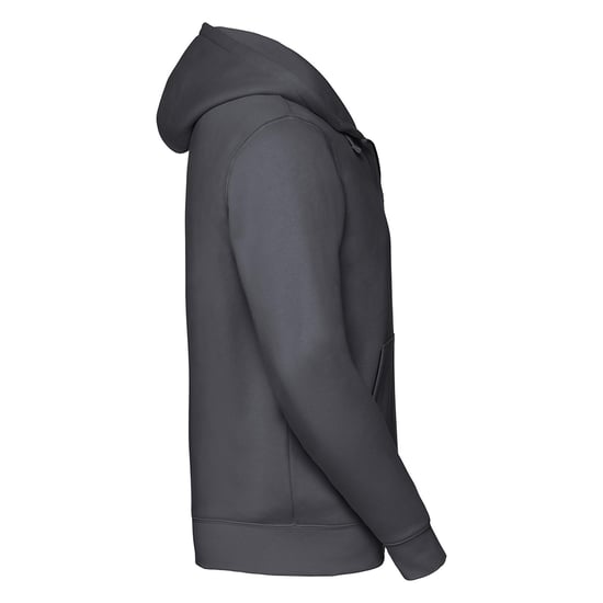 Russell Heren Authentieke Sweatshirt met volledige ritssluiting / Hoodie (Konvooi Grijs) - Image 3