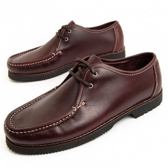 Purapiel Boat Shoes Puranautic3 In Burgundy