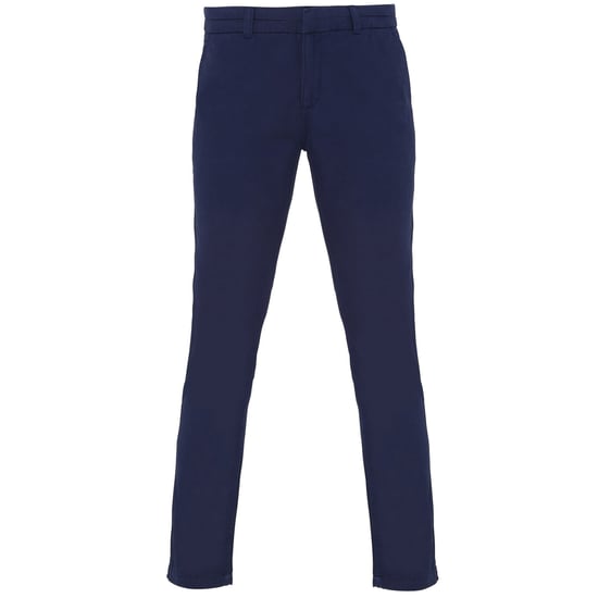Asquith & Fox Womens/Ladies Casual Chino Trousers (Navy)